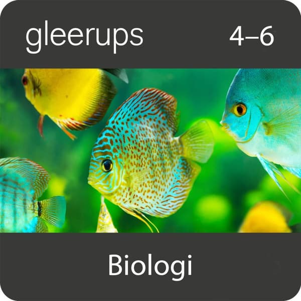 Gleerups biologi 4-6, digital, elevlic, 12 mån