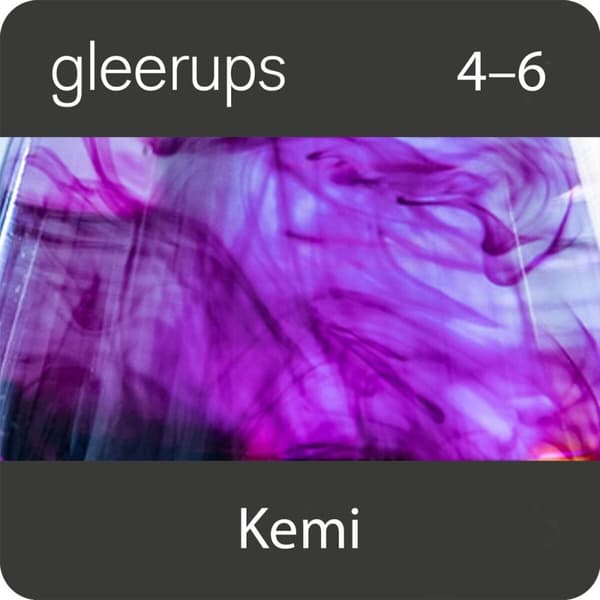Gleerups kemi 4-6, digital, elevlic 12 mån