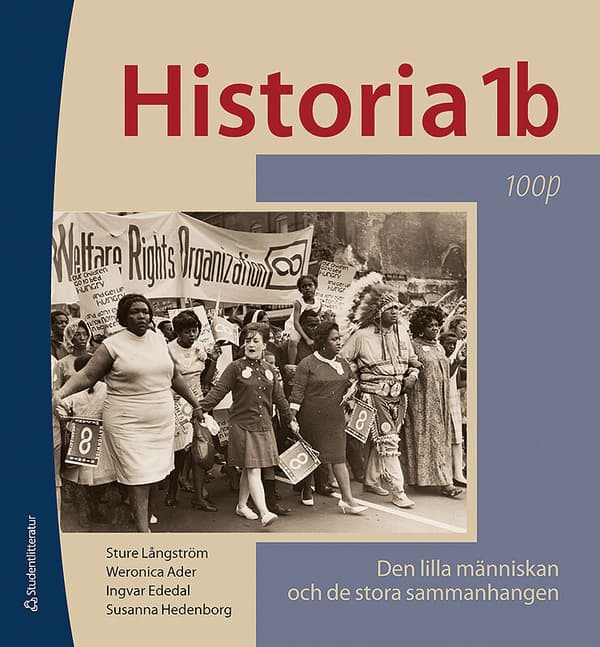Historia 1b 100p - Digital elevlicens 12 mån 30 elever - Den lilla människan och de stora sammanhangen 100p