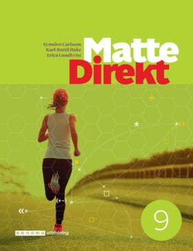 Matte Direkt 9 onlinebok, upplaga 3 Licens 6 månader