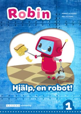 Robin åk 1 Läsebok blå online Hjälp, en robot! Licens 12 månader