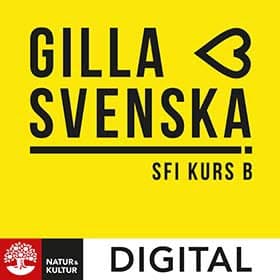 Gilla svenska sfi kurs B Digital 12 mån