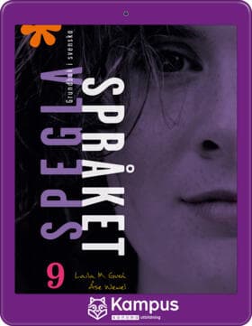 Spegla språket åk 9 Digital (elevlicens) Licens 6 månader