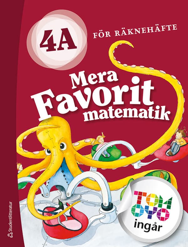 Mera Favorit matematik 4A för räknehäfte - Digital elevlicens 12 mån