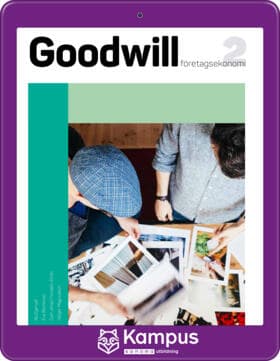 Goodwill Företagsekonomi 2 Uppgiftsbok digital (elevlicens) Licens 12 månader