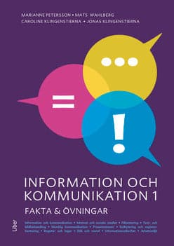 Information och kommunikation 1 Fakta och uppgifter Onlinebok (12 mån)