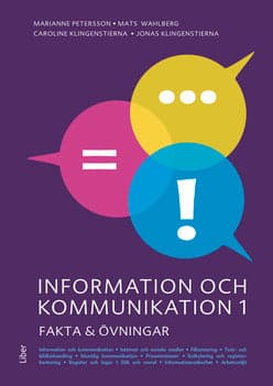 Information och kommunikation 1 Fakta och uppgifter Onlinebok (12 mån)