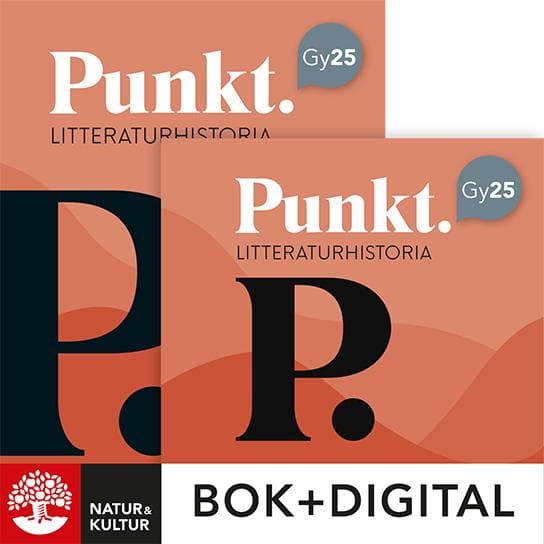 Punkt Svenska Litteraturhistoria Paket Bok+Digital