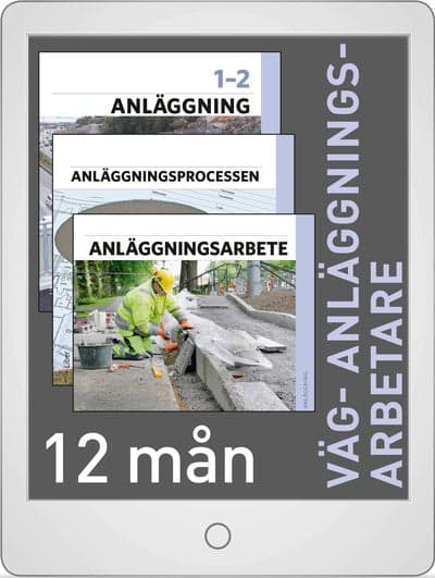 Bygg 724 Yrkesutgång Väg- och anläggning elevlicens (12 mån)