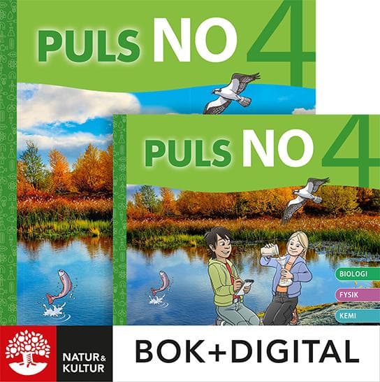 PULS NO åk 4 Paket Bok + Digital