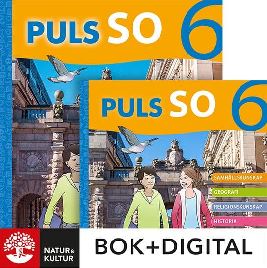 PULS SO åk 6 Paket Bok + Digital