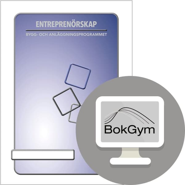 BokGym Entreprenörskap Bygg, digital, 12 mån