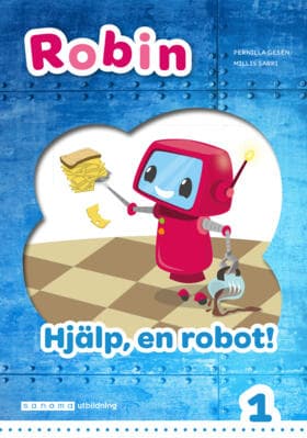 Robin åk 1 Onlinebok vit Hjälp, en robot! Licens 12 månader