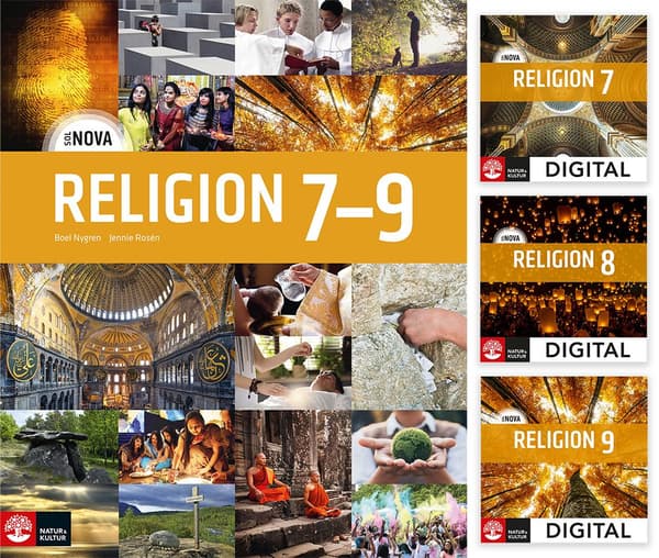 SOL NOVA Religion 7-9 Paket Bok+Digital