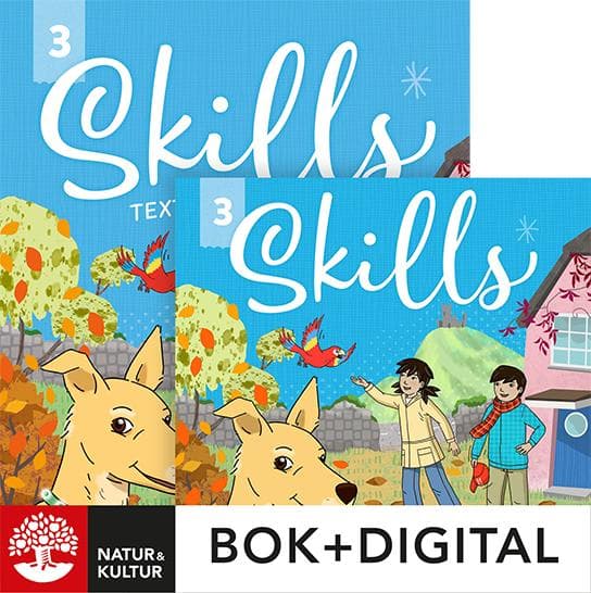 Skills åk 3 Textbook Paket Bok + Digital