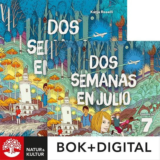 Dos semanas en julio 7 Paket Bok+Digital