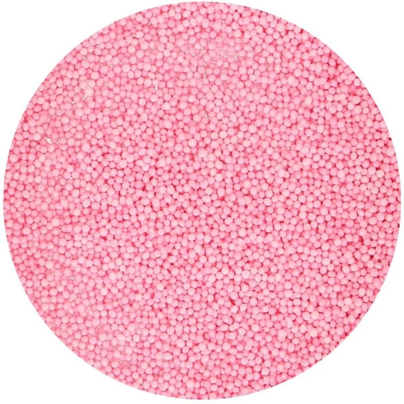 Strössel FunCakes nonpareils Ljusrosa