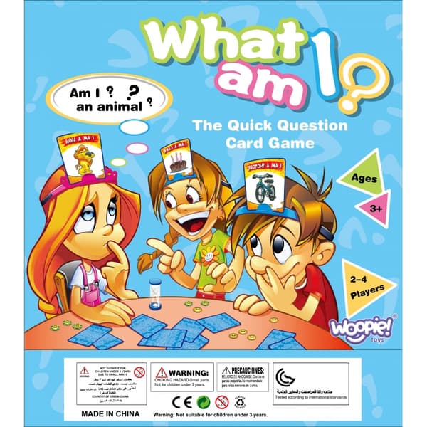 WOOPIE Vem är jag? Gissningsspel för hela familjen