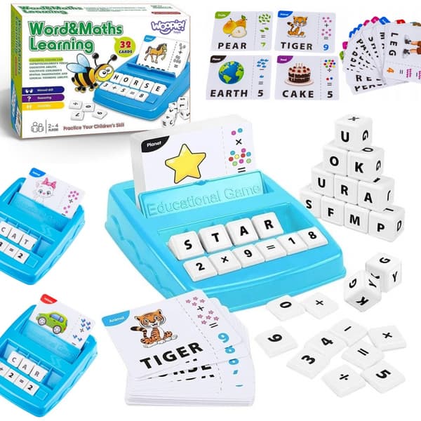 WOOPIE Pædagogisk spil til at lære engelsk og matematik