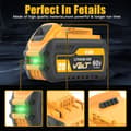 Miniatyrbild 3 av 4: DeWalt Litiumbatteri, 20V/60V MAX, 30Ah-90Ah, 1 st 60Ah 20V