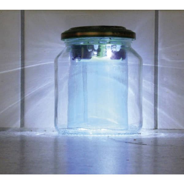 Sol Expert 78889 Gurkenglaslampe Lödbyggsats för glasburk