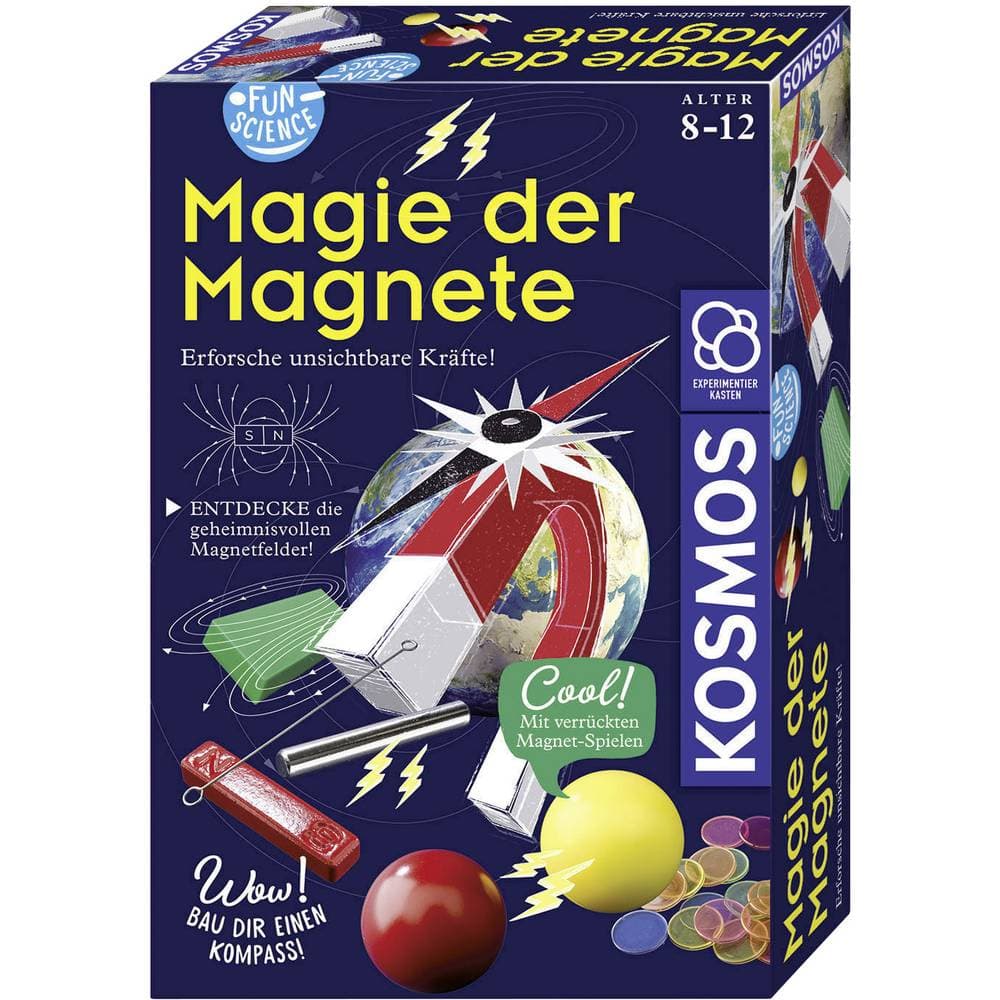 Experimentsats Kosmos FunScience Magie der Magnete 654146 från 8 år