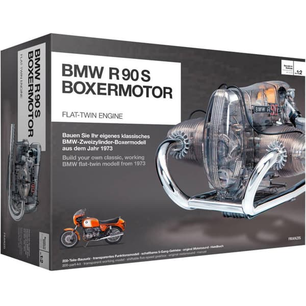 Franzis Verlag BMW R 90 S Boxermotor BMW R 90 S BOXERMOTOR Byggsats från 14 år