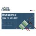 Miniatyrbild 2 av 2: MAKERFACTORY 15055 Löten lernen Lödning Läropaket från 14 år