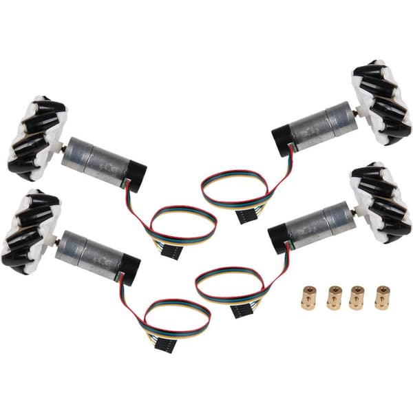 Joy-it Robot hjulsats Omni Wheels Kit