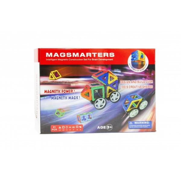 Magsmarters sæt med 51 dele