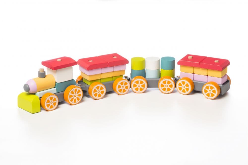 Trä klosståg Snabbt tåg LP-1