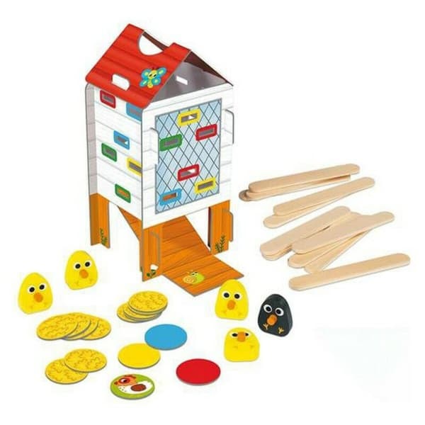 Färdighetsspel för bebisar HAPPY CHICKEN Goula 53170