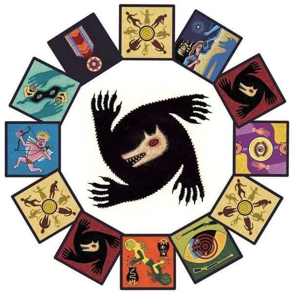 Utbildningsspel Los Hombres Lobo de Castronegro Asmodee ASMWER01ES (ES)