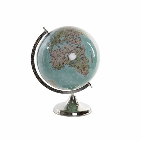 Glob DKD Home Decor Blå Papper Järn Plast 33 x 30 x 41 cm