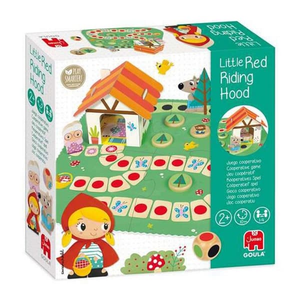 Utbildningsspel Goula Little Red Ridding Hood 9 Delar