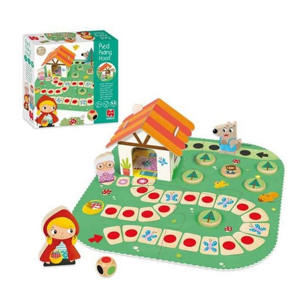 Utbildningsspel Goula Little Red Ridding Hood 9 Delar