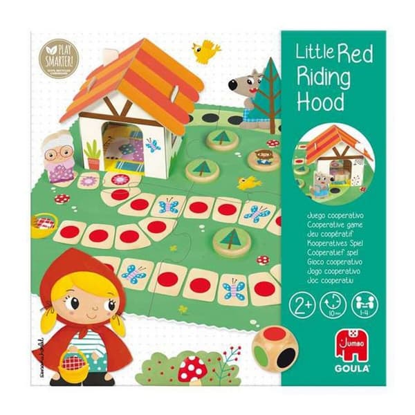 Utbildningsspel Goula Little Red Ridding Hood 9 Delar