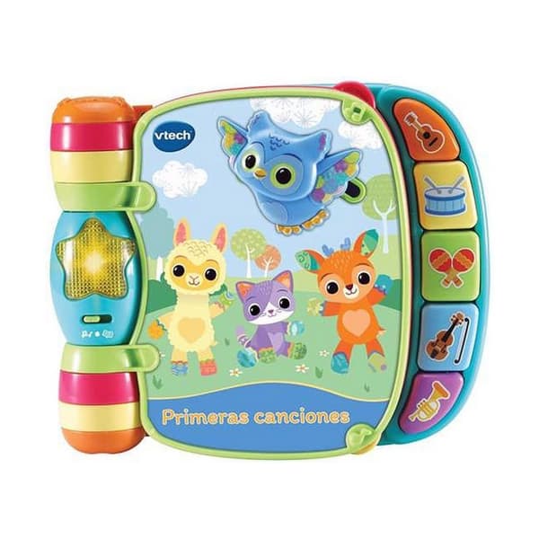Bebisleksak Vtech Libro musical primeras canciones. 19 x 22 x 4 cm