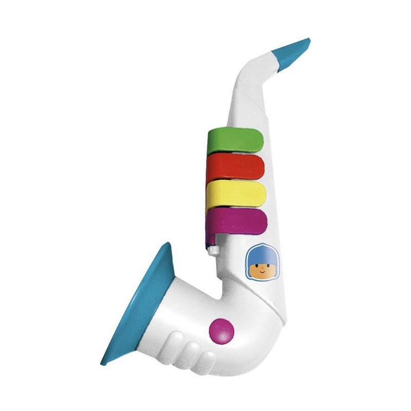 Saxofon med 4 toner Reig Pocoyo Med fodral Musikalisk Leksak
