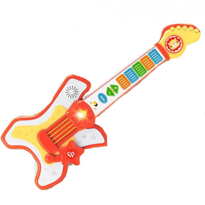 Musikalisk Leksak Fisher Price Lejonet Gitarr för barn