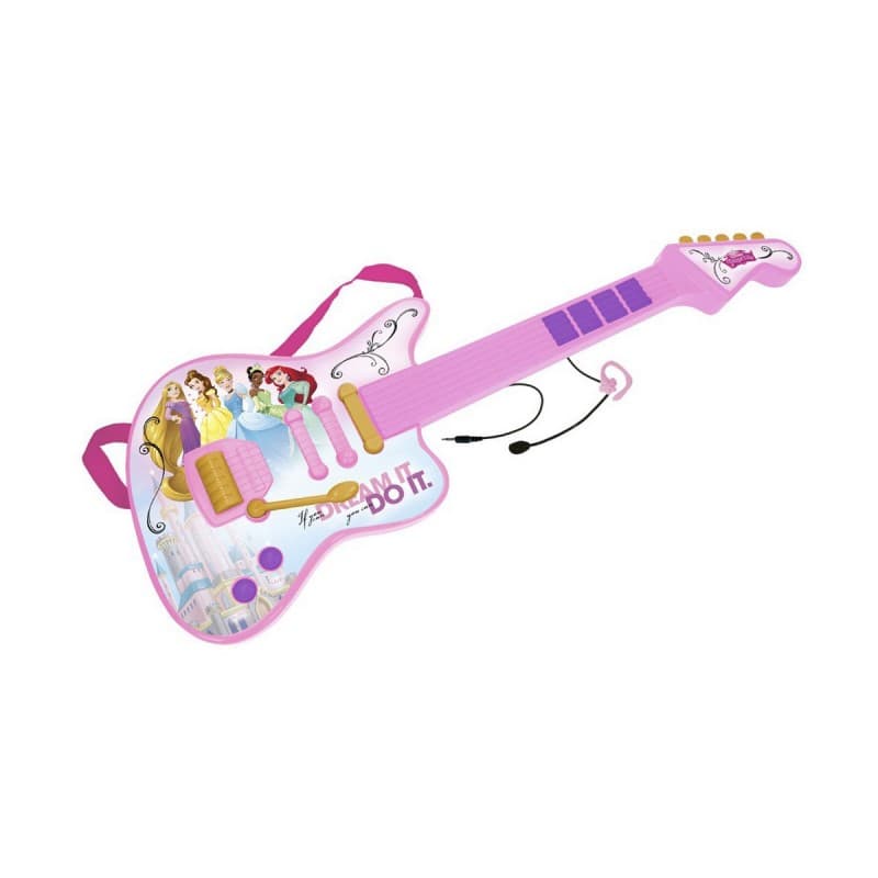 Gitarr för barn Reig Rosa Disneyprinsessa