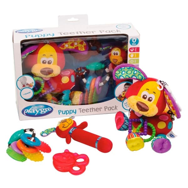 Playgro Puppy Teether Gift Pack