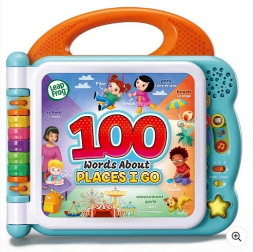 LeapFrog 100 Words About Places I Go Book