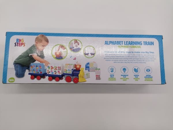 Big Steps Alphabet Learning Train
