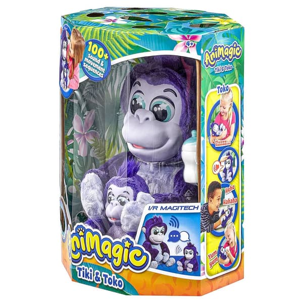 Animagic Tiki & Toko Interactive Gorillas Plush