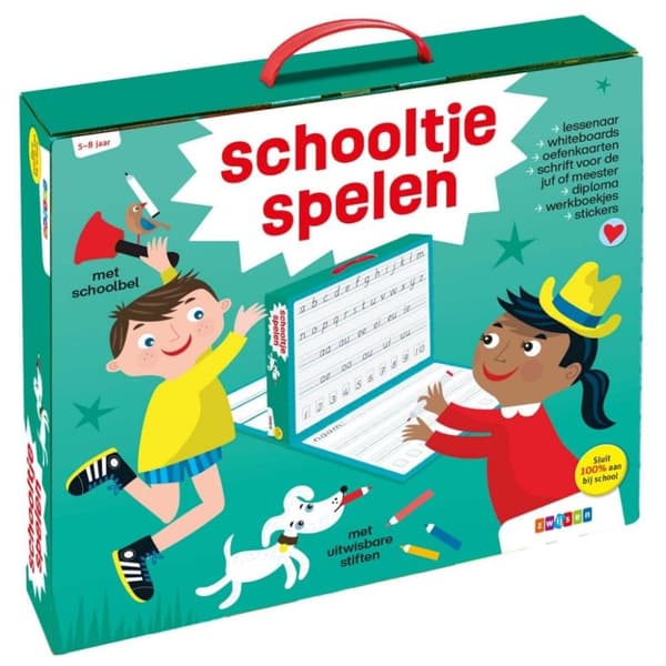 Zwijsen lekskola med skolklocka