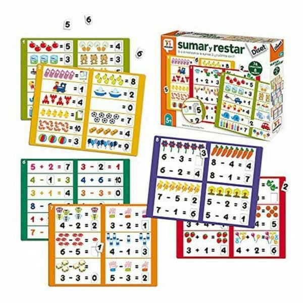 Utbildningsspel Sumar y Restar Diset (ES)