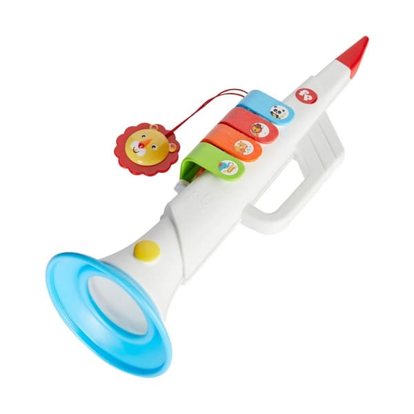 Trumpet Fisher Price djur 30 cm