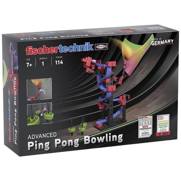 fischertechnik 569017 Ping Pong Bowling Byggsats från 7 år