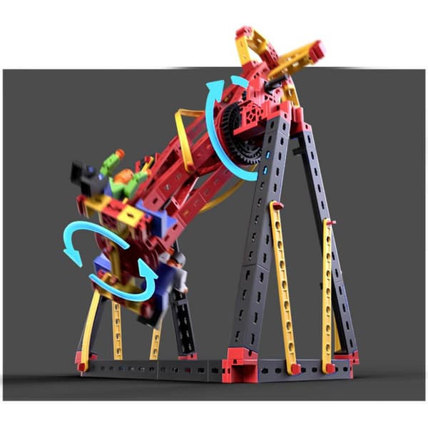 fischertechnik 569019 Crazy Rides Byggsats från 8 år